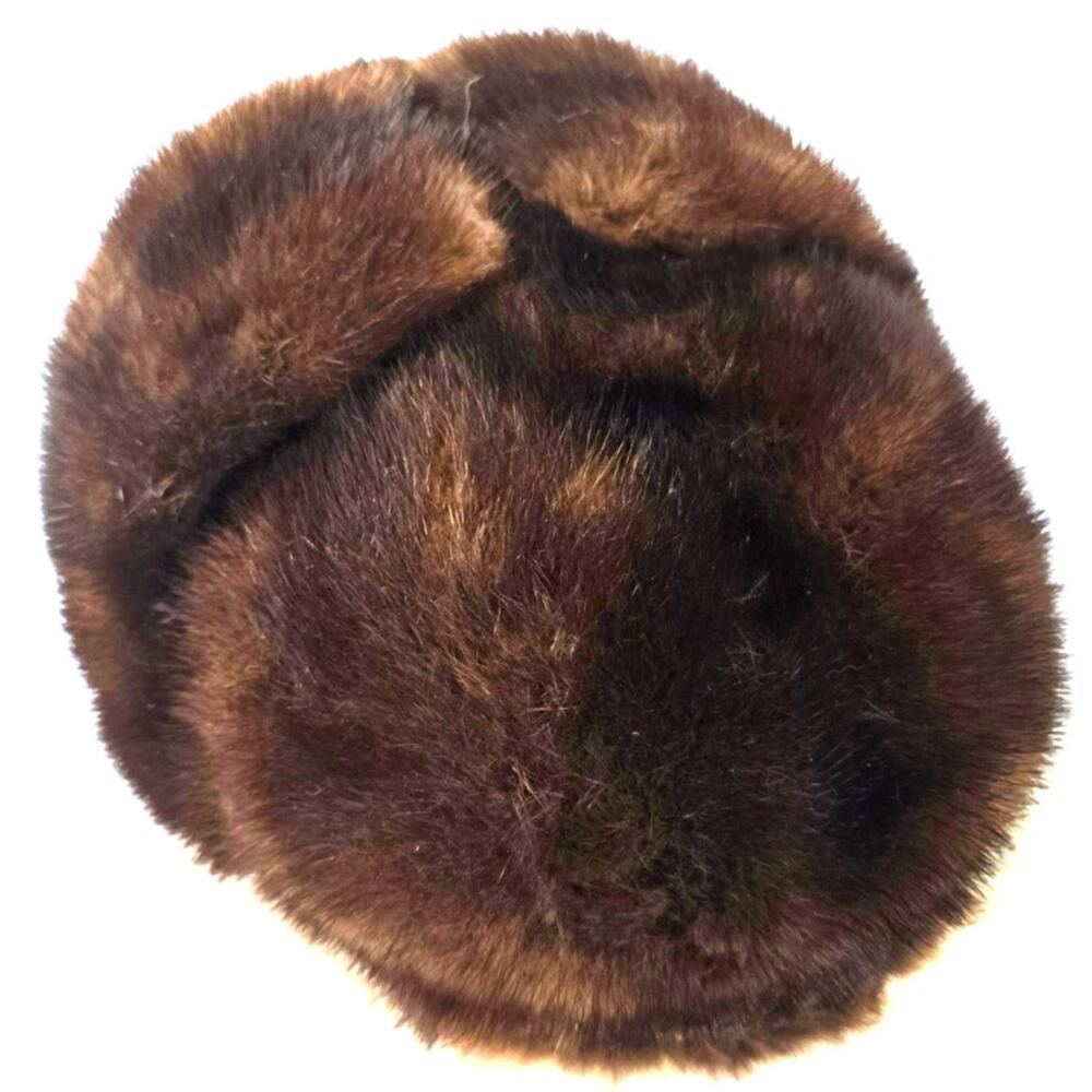 Pyccknn Mex Russian Mink Hat One Size